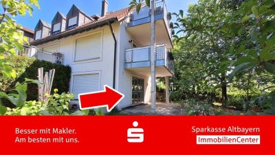 Pfiffig Wohnen mit eigenem Garten!