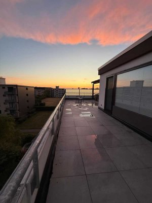 Penthousewohnung in Berenbostel Top-Lage mit 52qm Dachterasse