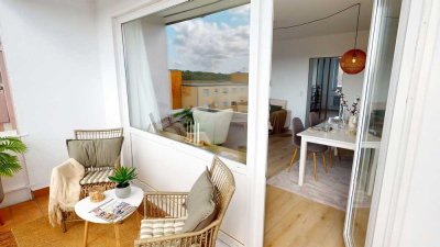 TRAUMHAFTE BALKONWOHNUNG ABSEITS DES TRUBELS - PKW STELLPLATZ INKL!