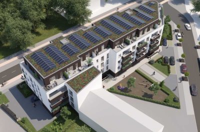 WBS erforderlich / mind. 3 Pers.: Erstbezug / 3 Zimmer-Wohnung mit gehobener Ausstattung und Balkon