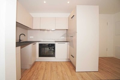 ++ Erstbezug nach Neubau ++ Lichtdurchflutete, energieeffiziente 2-Raum-Whg. mit Südbalkon & EBK