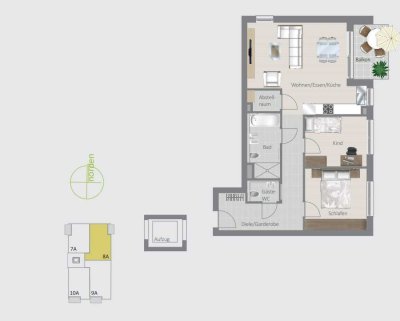 Wunderschöne 3,5 Zimmer Neubauwohnung in Korntal- West