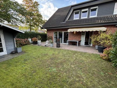 Barrierefreie Erdgeschossmietwohnung
mit Küche, Stellplatz und Garten
in Rheine-Mesum!