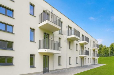 ++ Erstbezug nach Neubau++ Barrierefreie 1-Raum-Wohnung mit Einbauküche und Terrasse
