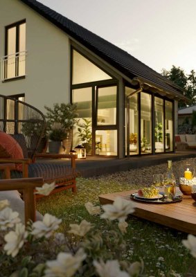 INKLUSIVE Wintergarten & Carport: Energiesparend, bezahlbar & gemütlich. Massivhaus in Mühlhausen