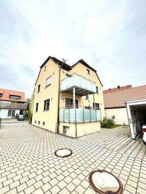 Energetisch sanierte Wohnung Mitten in Kalchreuth! 3 - Zimmer im 1. Obergeschoss mit Südbalkon