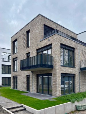 Traum-Erdgeschoss-Wohnung am Aasee: 92 qm mit 3 Zimmern, 2 Terrassen und Garten