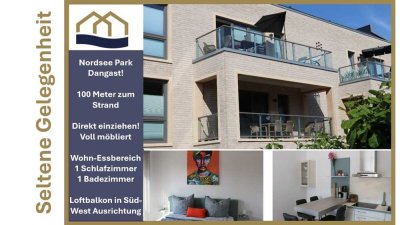 Exklusives Penthouse im Nordsee Park Dangast zu vermieten – Loftcharakter und Strandnähe
