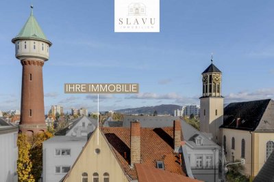 Wohnen auf zwei Ebenen - zentrale Maisonette-Wohnung in ruhiger Lage mit sonnigem Balkon