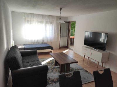 Möblierte Wohnung mit Einbauküche/Betten/Sofa Zentrumsnah