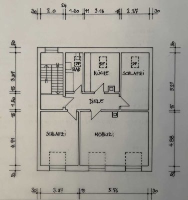 Attraktive 3-Zimmer-Dachgeschosswohnung in Kaiserslautern