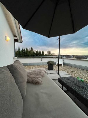 1-Zimmer-Penthouse-Wohnung mit gehobener Innenausstattung mit EBK in Lauffen am Neckar