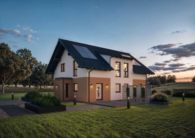 Perfekte Harmonie: Haus, Grundstück & Finanzierung aus einer Hand.