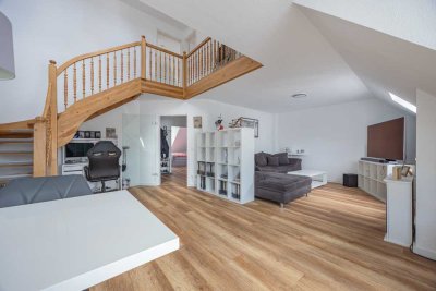 Modernes Wohnen auf 2 Ebenen – Maisonette mit Stil und Weitblick