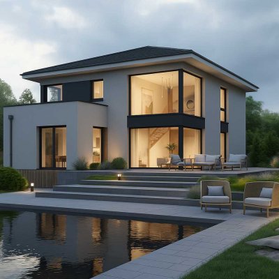 Moderne Stadtvilla „München“ – inkl. Grundstück zum Traumpreis!