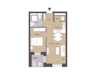 2-Zimmer-Wohnung als Kapitalanlage - WE508