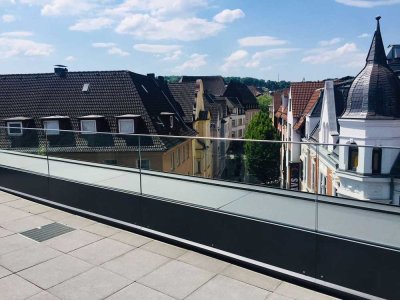 Über den Dächern der Bielefelder Innenstadt! Exklusive Penthousewohnung mit Dachterrasse