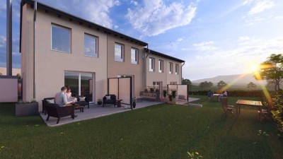 Nachhaltig wohnen in Wörrstadt – Modernes Reihenmittelhaus mit 120 m² Wohnfläche im KfW-55-Standard
