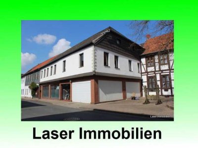 Schöppenstedt zentral: 3 Häuser=ein Preis, Doppelgarage, Gewerbeeinheit etc.
