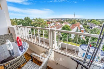 2-Zimmer-Wohnung mit großem Balkon in Top-Lage von Rodgau