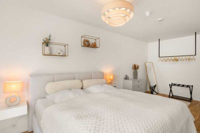 ruhig gelegene möblierte Wohnung mit Einbauküche in BI-Altenhagen