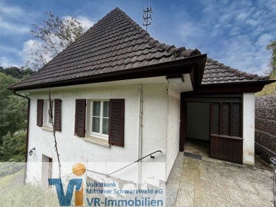 Charmantes Einfamilienhaus mit Potenzial in  naturnaher, idyllischer Hanglage von Schiltach