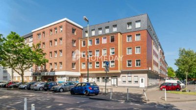 Studentenwohnung: 1-Zimmer-Wohnung mit Badewanne und Handtuchwärmer in stadtnaher Lage