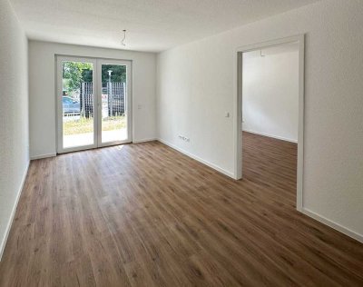 AB 55 Jahren: NEUBAU 2-Zimmer-Erdgeschosswohnung mit Süd-Terrasse
