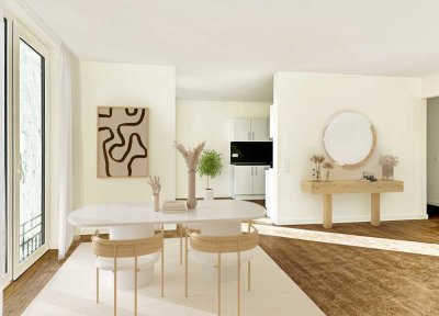 1/2 MONAT MIETFREI* Hannover Kronsrode Neubau: Einbauküche, Süd-Balkon, Fußbodnhzg, Lift, TG, Keller