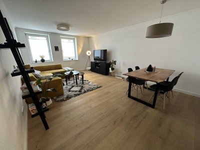 Exklusive, kernsanierte, möbelierte 3-Zimmer-Wohnung im Lehenviertel