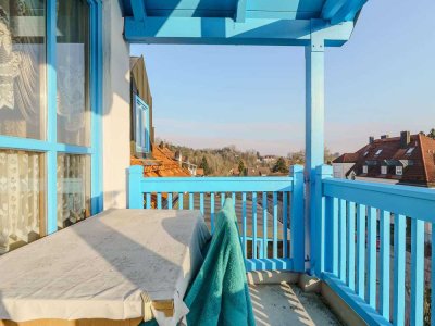 Zentrale Lage in Freising! 2-Zimmer Dachgeschosswohnung mit Süd-Balkon