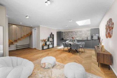 QQI: Glockenbach // Luxus-Townhouse mit Terrassen & Galerie im Rückgebäude