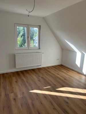 2-Zimmer-Wohnung mit  Balkon in Zell-Weierbach, Erstbezug DG in generalsaniertem 3 Familien-Haus