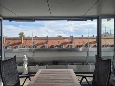 ** Großzügige  City-Wohnung mit Südloggia in Isar und U-Bahn Nähe zum Selbstbezug **