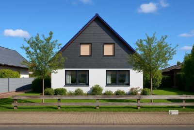 EFH für eine 4 köpfige Familie
+ Garage + Wintergarten
+ ausbaubares DG + Garten