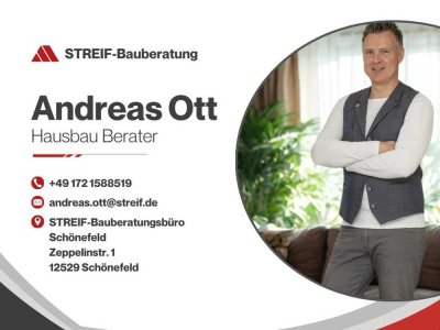 TOP Lage nahe BER - Doppelhaushälfte mit wunderschönem Grundstück