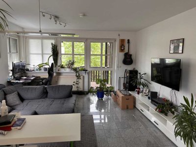 Ansprechende 2-Zimmer-Hochparterre-Wohnung mit Balkon