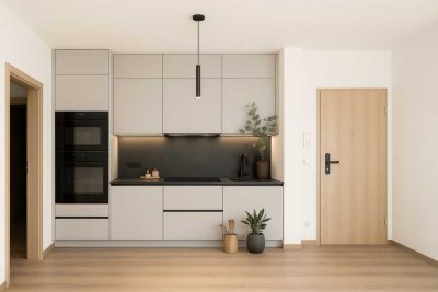 Moderne 2-Zimmer-Wwohnung mit Balkon und Tiefgarage