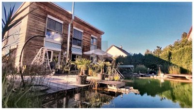 WOHNEN WIE IM URLAUB – MIT SCHWIMMTEICH!