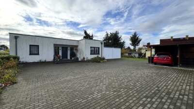 Ihr moderner Wohntraum in Raguhn-Kleckewitz – energieeffizient, ebenerdig, außergewöhnlich