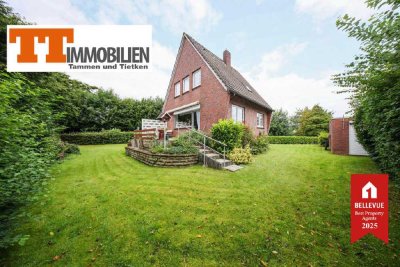 TT bietet an: Herrlich gelegenes Einfamilienhaus in ruhiger Lage von Neuengroden!