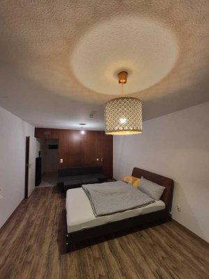 Top Lage Uni und Siemens 450 € - 25 m² - 1.0 Zi. mit Bett, Schreibtisch, Sofa und Küche ab sofort