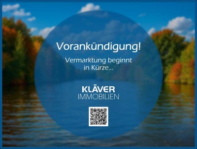 Wohnen direkt am Kanal mit eigenem Garten, Zugang zur Promenade & Ausbaureserve im Dachgeschoss