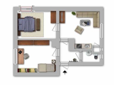 Wo das Leben so spielt - sanierte 2-Zimmer-Wohnung