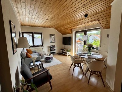 Helle, gut geschnittene 2-Zimmer-Wohnung mit Balkon in Östringen
