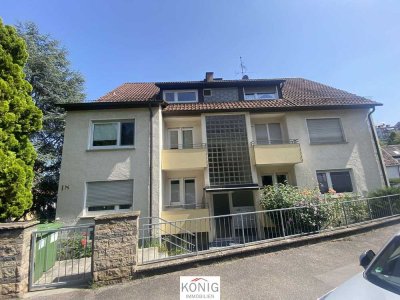 Aufgepasst hier stimmt die Lage 2 Zi.-Dachgeschosswohnung mit Aussicht Objekt 2744