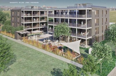 4 Zimmer-Whg. 120 m2 Neubau in Paderborn Alanbrooke Genossenschaft