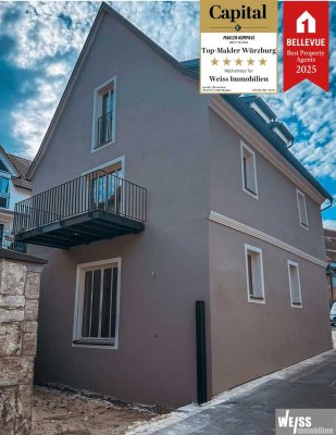 Erstbezug - PREMIUM 3,5-Zimmer Wohnung im Stadthaus Charakter im Altort von Frickenhausen