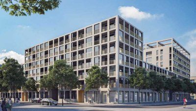 Erstbezug: exklusive 2,5-Zimmer Wohnung mit Einbauküche und sonniger Loggia