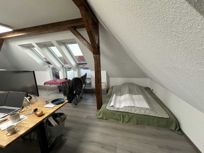 Zwischenmiete, Exklusive 1-Zimmer-Dachgeschosswohnung mit EBK in Braunschweig